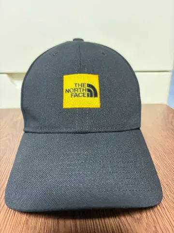 [컨디션 최상] 더 노스페이스 스퀘어 로고 캡 블랙 프리 사이즈