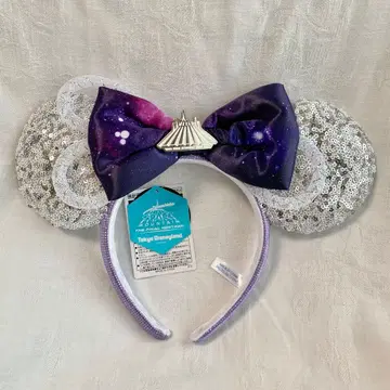 [미사용 택 포함] 도쿄 디즈니랜드 스페이스 마운틴 머리띠