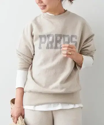 새상품 AMERICANA PREPS 맨투맨 Deuxieme Classe