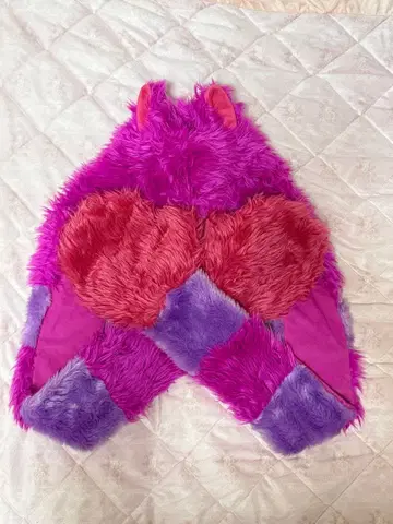 도쿄 디즈니 리조트 체셔 고양이 후드 부착 머플러