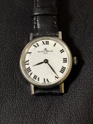 보메 메르시에 제네바 여성용 수동 와인딩 시계 작동품