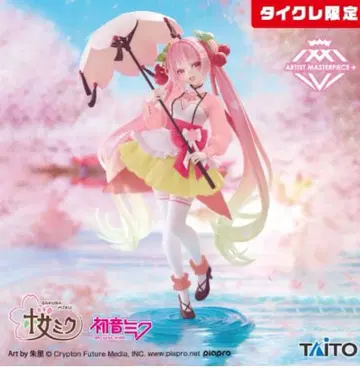 하츠네 미쿠 AMP+ 벚꽃 미쿠 피규어 타이토 클레인 한정판