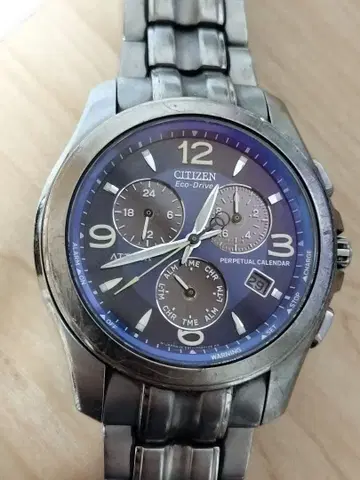 CITIZEN 시티즌 손목시계 아테사 에코 드라이브 TITANIUM