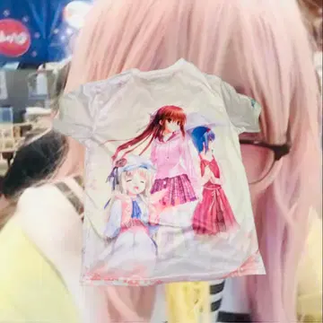 리틀 버스터즈 노미 쿠드리야프카 풀 그래픽 T셔츠