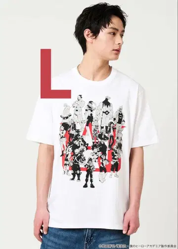 그라니프 나의 히어로 아카데미아 T셔츠 L사이즈 1-A 히로아카