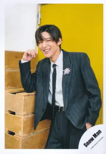 SnowMan 태피스트리/W 메구로 렌 공식 사진 *1장