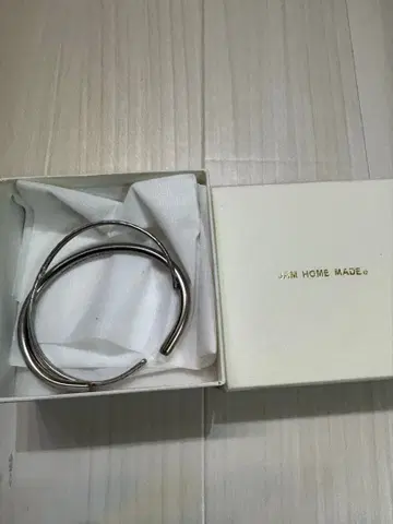 JAM HOME MADE 스테인리스 뱅글 2개 세트