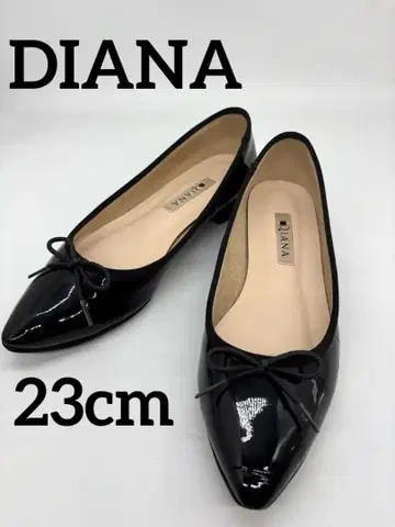최종 새상품급 DIANA 스틸레토 펌프스 에나멜 23cm