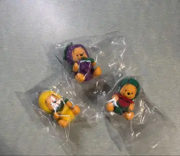 디즈니 스토어 도쿄 디즈니 리조트점 한정판 복각 디자인 푸우 3개