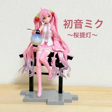 벚꽃 미쿠 AMP 피규어 벚꽃 등롱 ver. 하츠네 미쿠