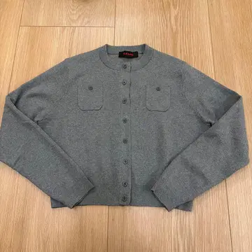 새상품 CABAN 그레이 가디건