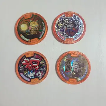 요괴워치 메달 대길 축하 4개 세트