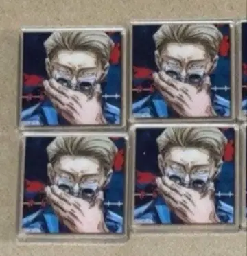 주술회전 주술회전전 아크릴 타일 나나미 켄토 4개