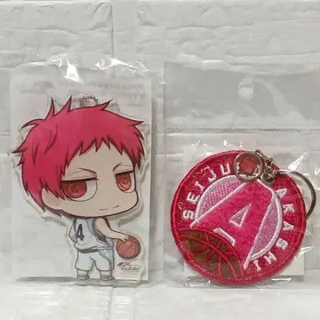 쿠로코의 농구 병아리의 농구 아카시 와펜풍 키링 아크릴 키링