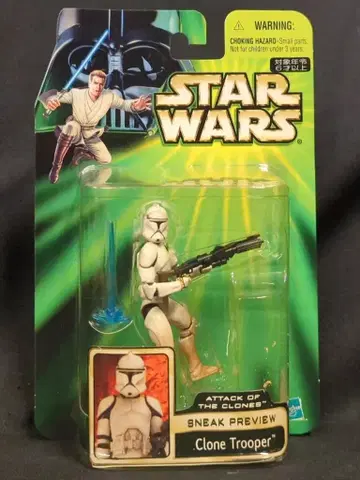 TOMY SNEAK PREVIEW CLONE TROOPER 3.5인치