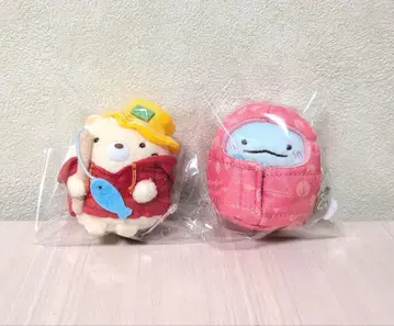 새상품 스미코구라시 테노리 봉제 인형 캠핑 토카게 고양이 제비오