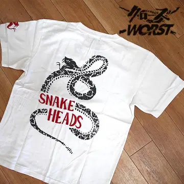 [크로우즈 x 워스트] 스네이크헤즈 자수 새상품 S사이즈 CR-004