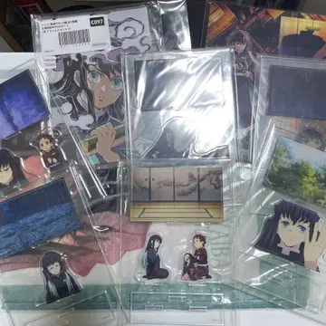 귀멸의 칼날 토키토 무이치로 디오라마 아크릴 스탠드 미개봉 세트