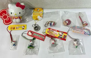 [미개봉] 헬로키티 지역 한정 끈 스트랩 묶음 판매 헤이세이 레트로