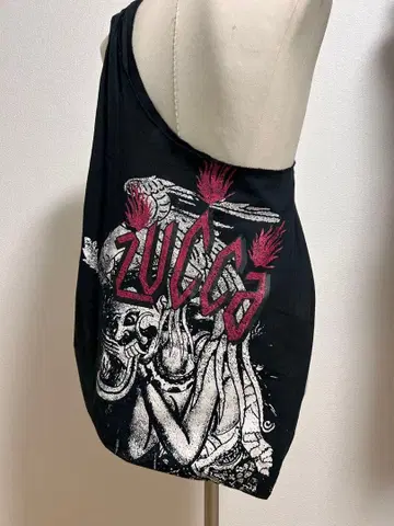 ZUCCA 락 디자인 숄더백 블랙 개성파