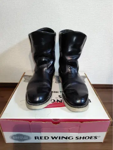 RED WING 페코스 부츠 블랙