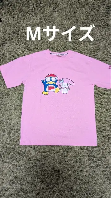 마이멜로디 돈펜 M 사이즈 T셔츠 핑크 돈키 반팔