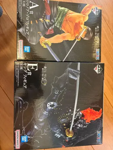 제일복권 원피스 로로노아 조로&킹 피규어 세트