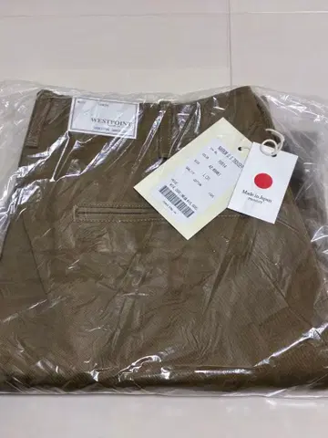 FOB FACTORY F0514 내로우 U.S 트라우저 L 사이즈