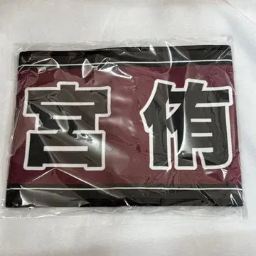 하이큐 선수 응원 타월 미야 아츠무