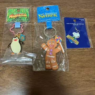 유니버셜 스튜디오 캐릭터 키링 세트