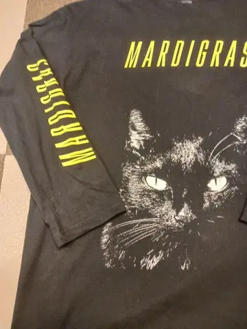 새상품급 키요하루 긴팔T셔츠 MARDI GRAS 쿠로유메 사즈 SADS
