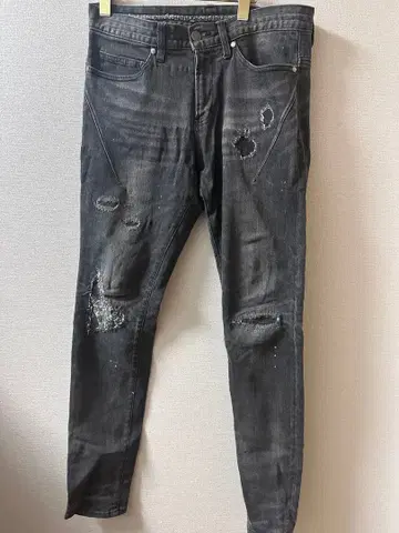 [ 단종 ] NUMBER (N)INE x LOVELESS 데님 그레이