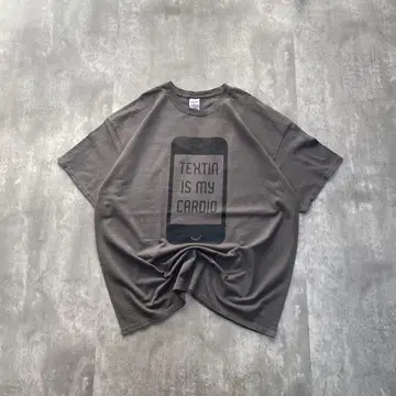 길단 구제 의류 iPhone 프린트 아트 미국 수입 T셔츠 반팔