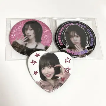 에스파 랜덤 트레카 캔뱃지 윈터 WINTER 발렌타인