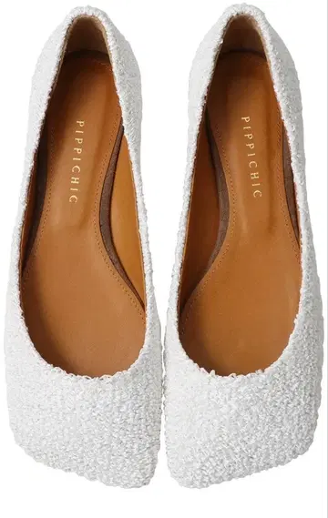 PIPPICHIC 화이트 플랫슈즈