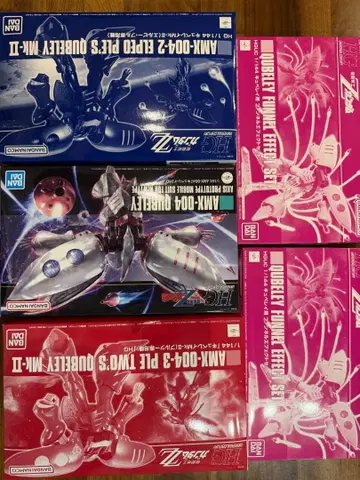 [ 중고 미조립품 ] HGUC 큐베레이 등 5개 세트