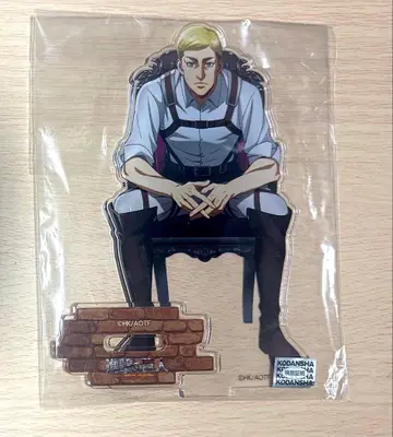 진격의 거인 엘빈 스미스 아크릴 스탠드 캐릭터 카페