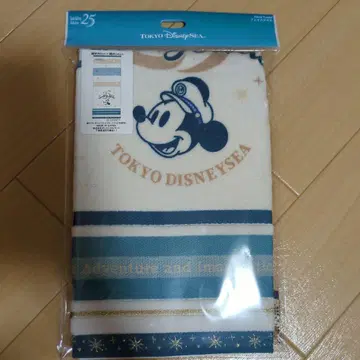 도쿄 디즈니 씨 미키 페이스 타월 25주년