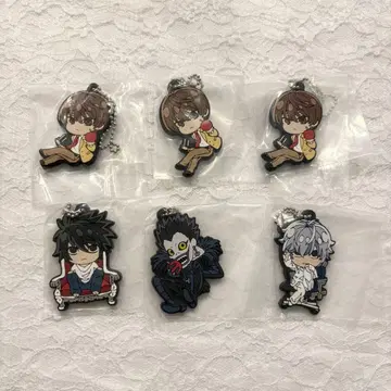 데스노트 DEATHNOTE 러버 스트랩 러버 마스코트 야가미 라이토 L