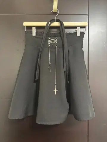 MARS 스커트 지뢰계 레이스업 편상 체인 십자가