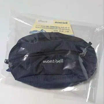 [미사용 새상품] 몽벨 델타 가셋 파우치 M 네이비 웨스트 파우치
