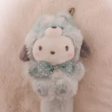 산리오 홋카이도 한정 마스코트 봉제 인형 포차코 북극여우 2024