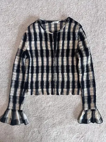 CLANE SHIRRING DESIGN BLOUSE 2 클라네