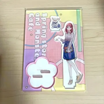 봄의 폭풍과 몬스터 아크릴 스탠드 카페 하루노 아라시코