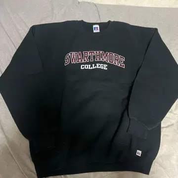 Russell Athletic 맨투맨 블랙