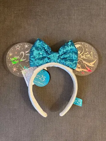 디즈니씨 25주년 스파클링 쥬빌리 머리띠