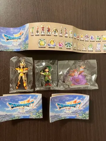 드래곤 퀘스트 7 미니 아크릴 블록 컬렉션 주인공 등 3개 세트