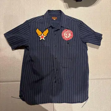 버즈릭슨 와펜 워크 셔츠 네이비