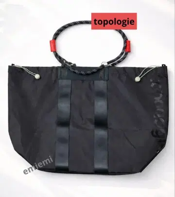 Topologie 토폴로지 토트백 라지 대용량 가방 블랙