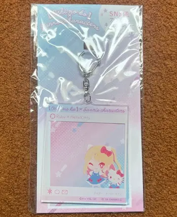 최애의 아이 호시노 루비 키티 SNS풍 아크릴 키링